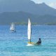 65- Bastien fait de l'optimist de competition 